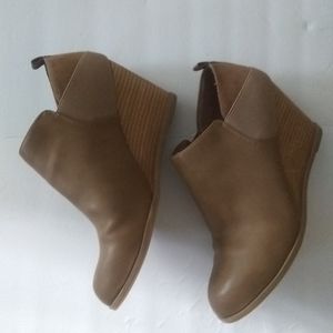Dr. Scholl's Booties Tan Size 11M / EU 41 Parlar
